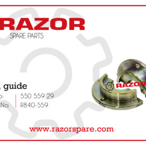 Plate, guide