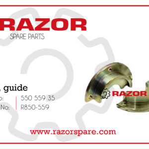 Plate, guide