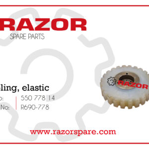 Coupling, elastic