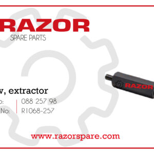 Screw, extractor