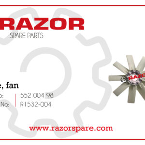 Blade, fan